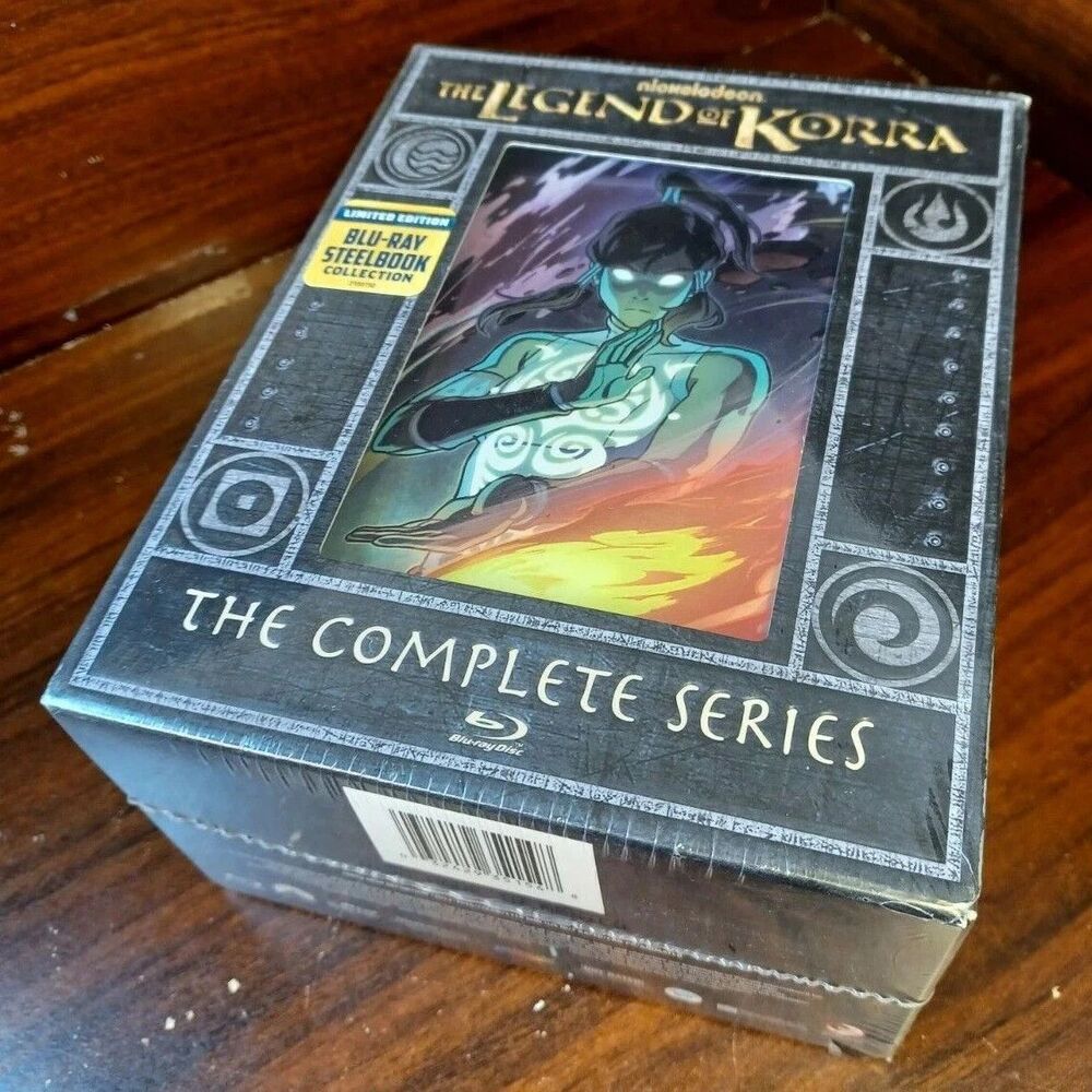 The Legend of Korra Complete Series Steelbook (Blu-ray) NEW- Free Box Shipping